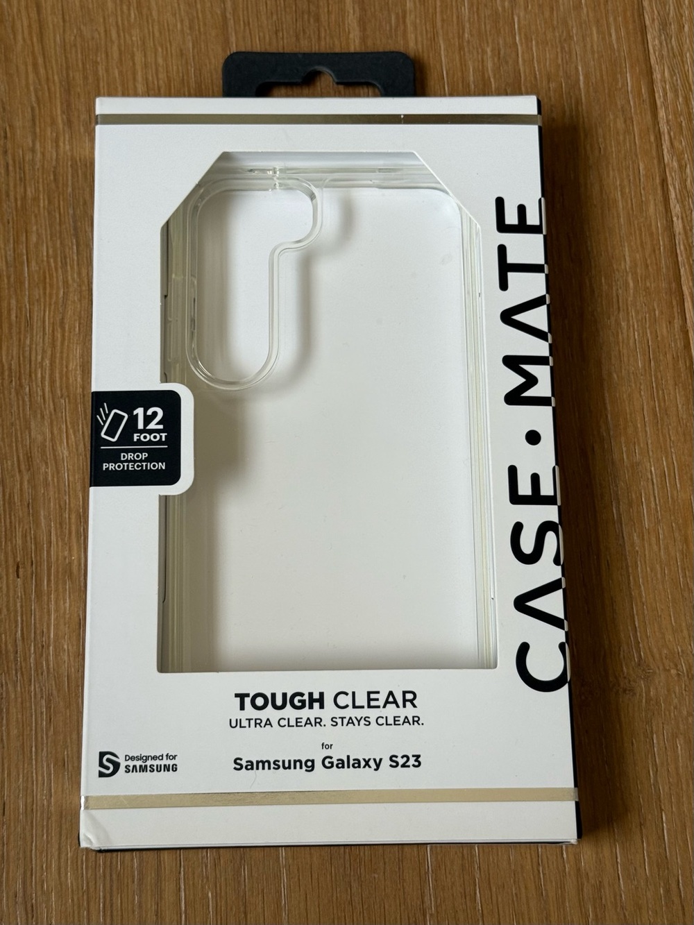 New Case-Mate Tough Clear Case for Samsung Galaxy S23 case Clear transparent